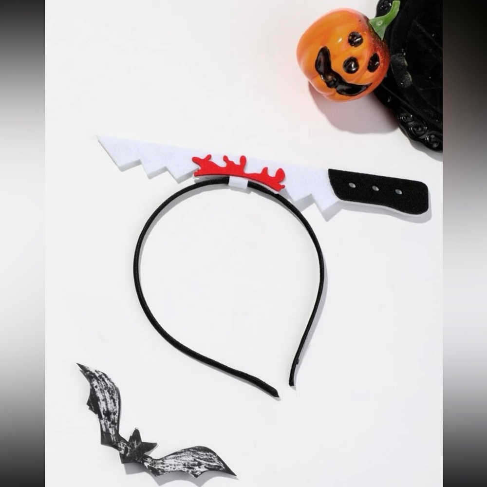 🔪 Awesome Dagger Knife Clever In Head Look Headband Headdress 🔪